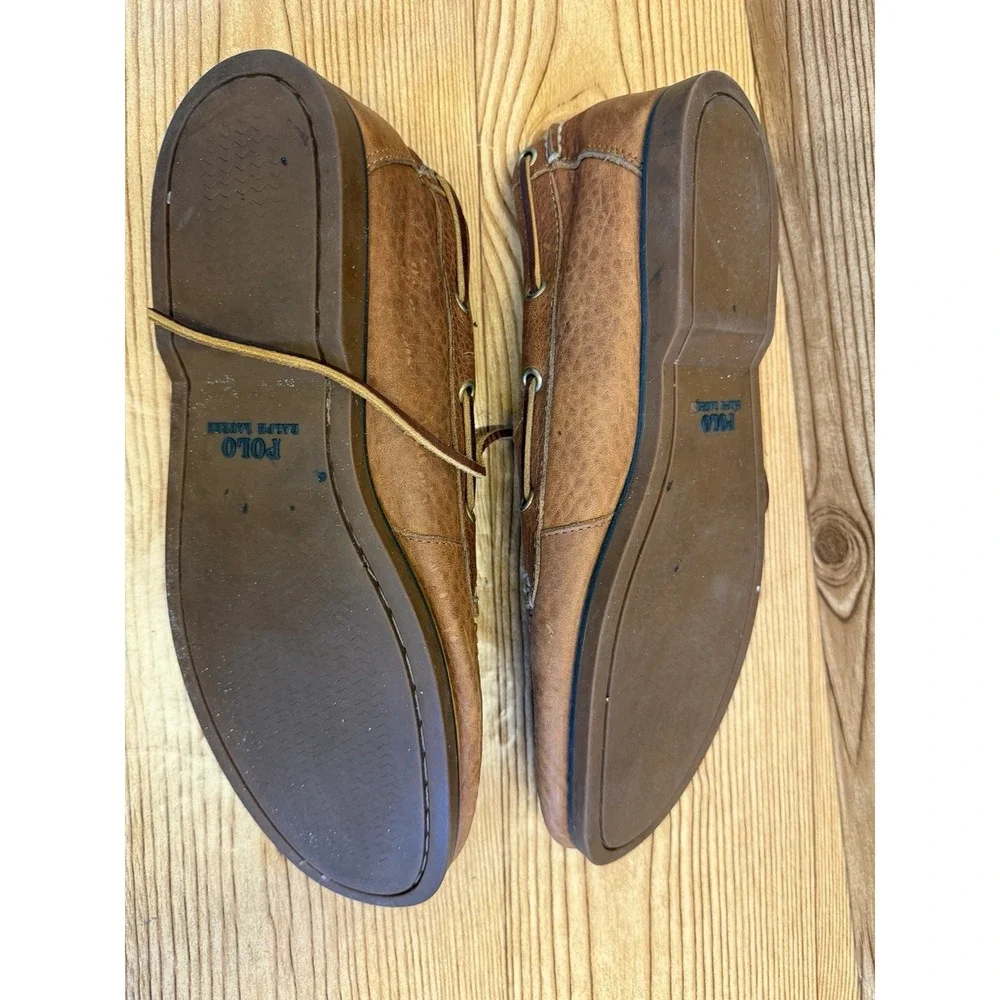 Polo‎ Ralph Lauren Bienne Boat Shoes Mens 11 D Loafers Preppy Old Money